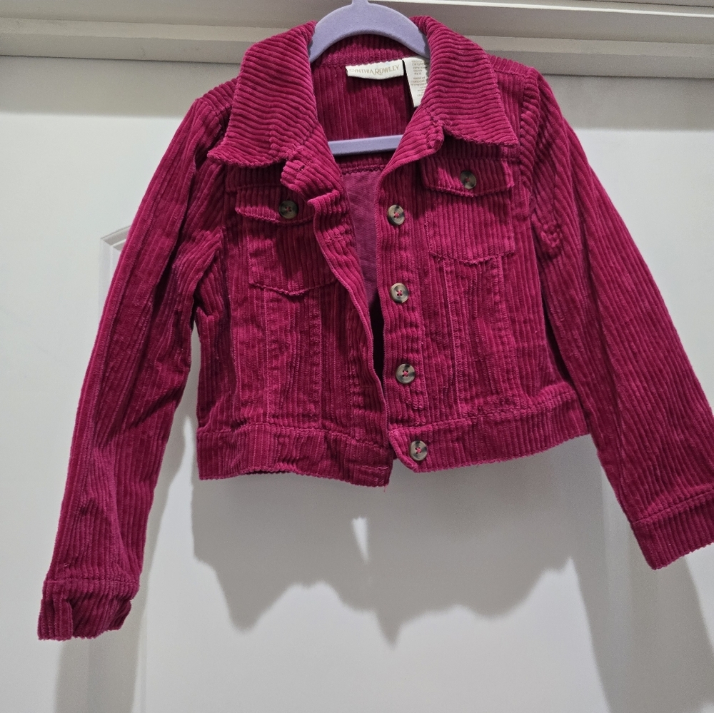 Kids Corduroy Jacket - Pink